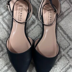 Journee collection Reba Women's Black flats